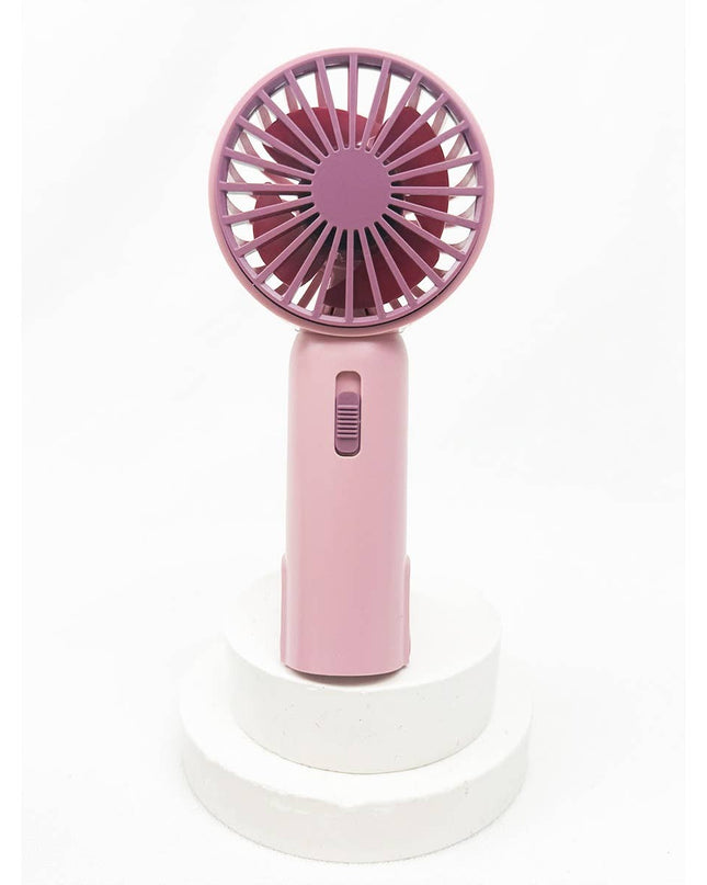 Portable Hand Fan with Pull out Stand