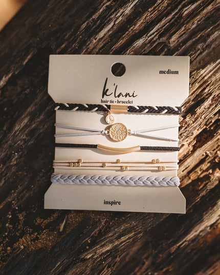 Inspire Hair Tie Bracelets