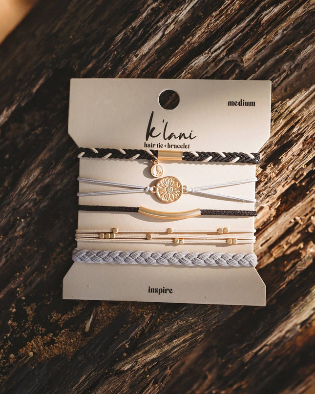 Inspire Hair Tie Bracelets
