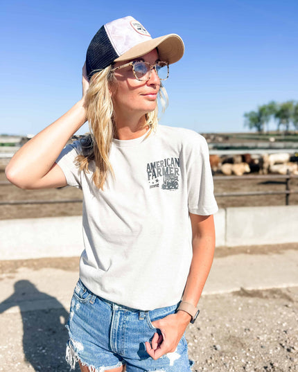 Western Classic 'American Farmer' Graphic Tee