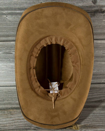 Western Concho Belt Strap Cowboy Hat