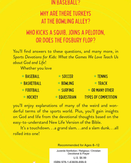 Sports Devotions for Kids