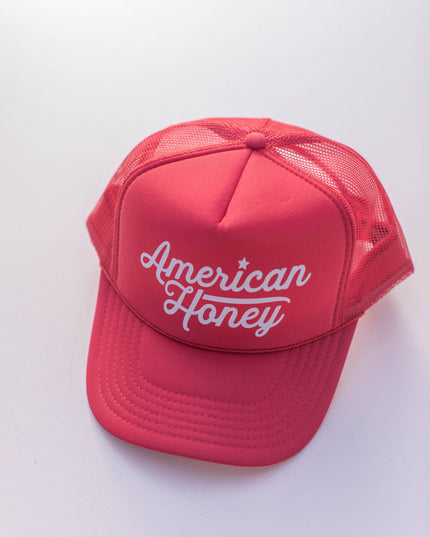 Fourth of July American Honey Trucker Hat