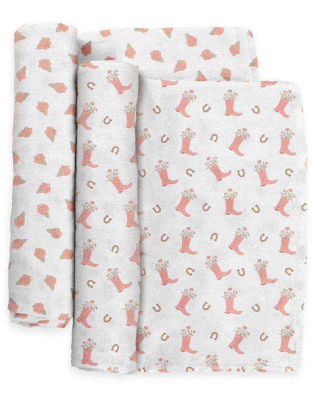 Swaddle Blanket Set Bloomin' Boot