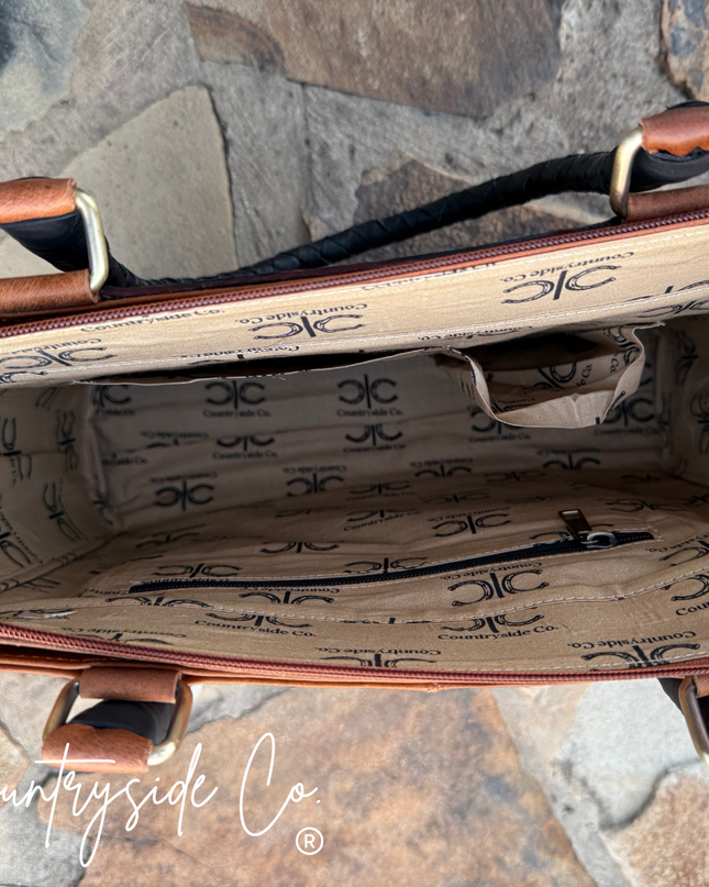 Laney Tooled Leather Handbag