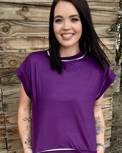 Klassic Kreek Top - Purple