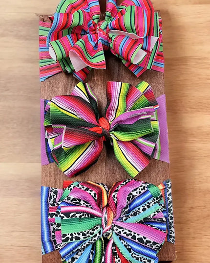 Big Tassel Printed Fashion Headband for Kids