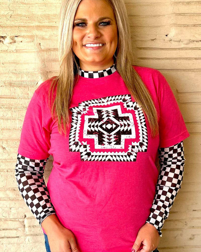 Round The Track Mesh Top