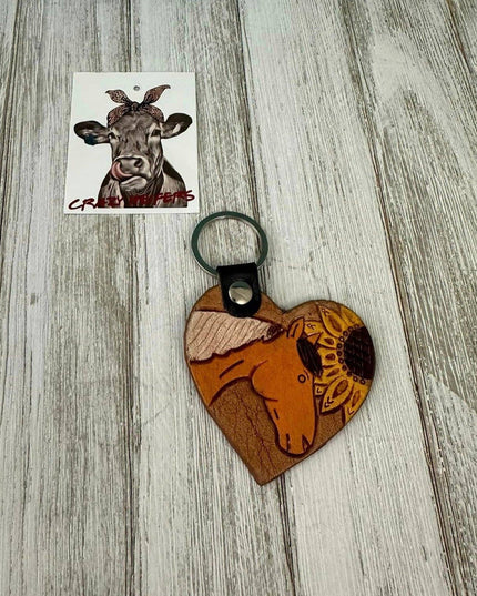 Small Tooled Keychain