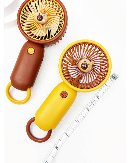 Portable Capybara Hand Fan with Stickers