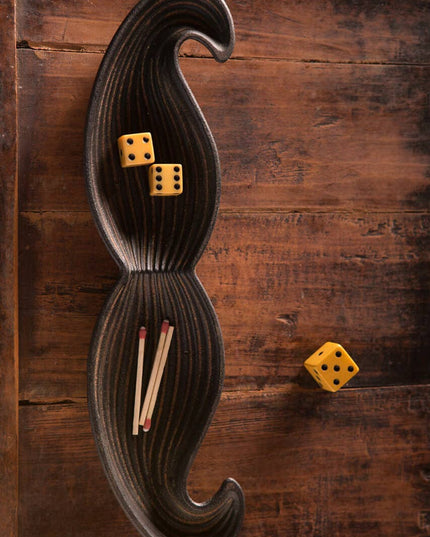 Cast Iron Mustache Dish