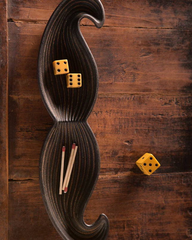 Cast Iron Mustache Dish