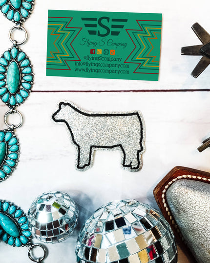 Show Calf Embroidered Patch (Patch ONLY)