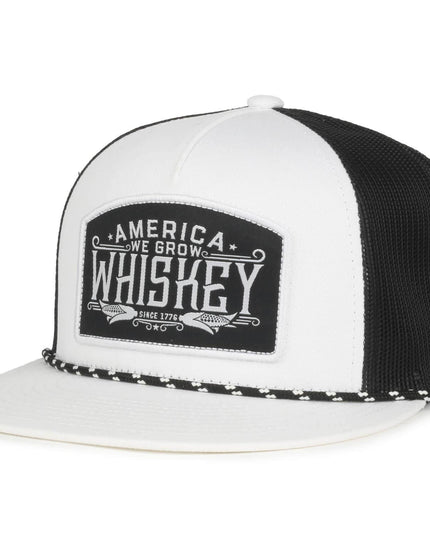 We Grow Whiskey Hat - Flat