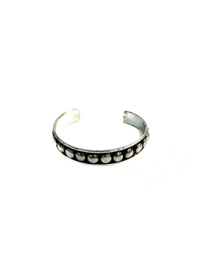 WESTERN BUBBLE METAL CUFF BRACELET