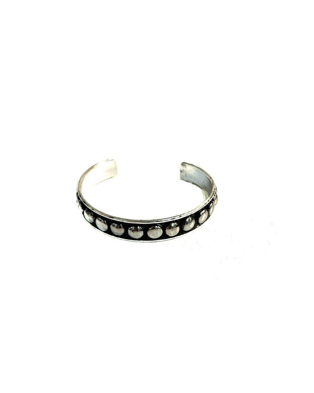 WESTERN BUBBLE METAL CUFF BRACELET