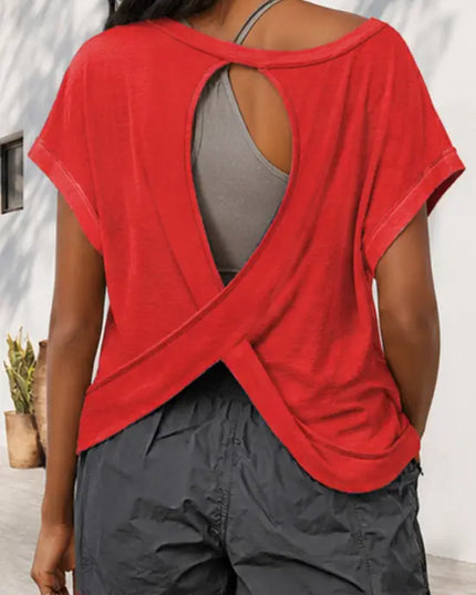 Red Backcross Shirt