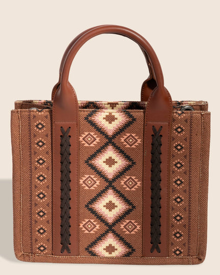 Boho Western Pattern Square Bag