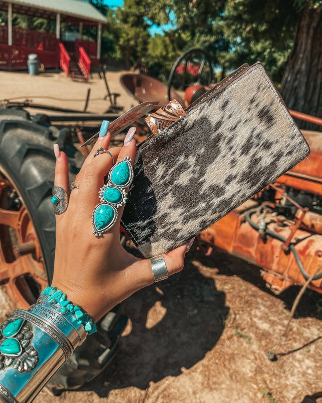 The Lancaster Cowhide Leather Tooled Wallet