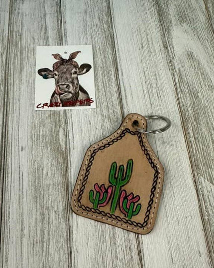 Small Tooled Keychain