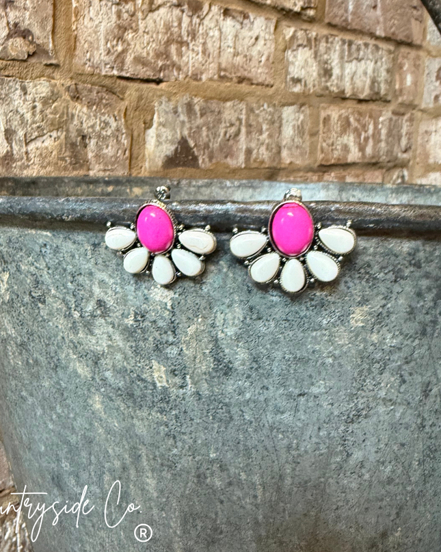 Pink Cadillac Earrings