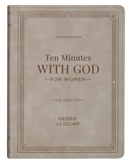 Devotional 10 Minutes with God for Women Faux Leather