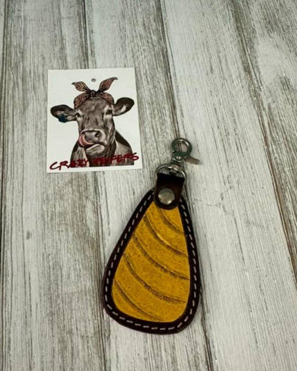 Small Tooled Keychain