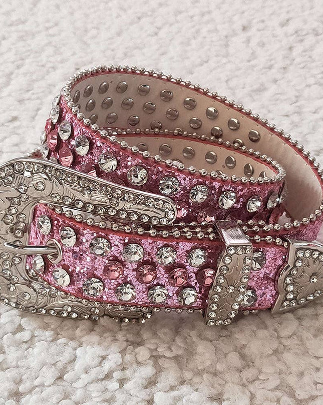 Baby Girls Sparkle Rhinestone Belts
