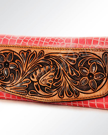 LC-ADBG572 Wallet Genuine Western Leather Women Bag