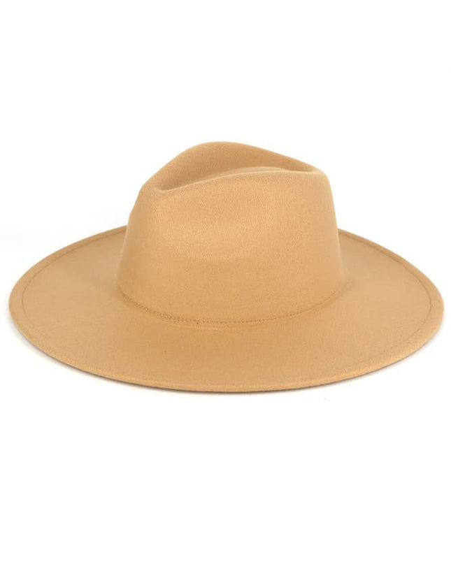 Solid Plain Panama Hat