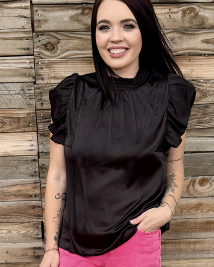 Babydoll Top Black