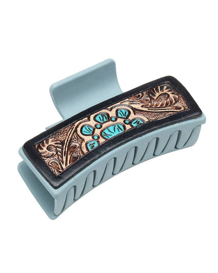 Cactus Bloom Ridge Hair Comb Clip