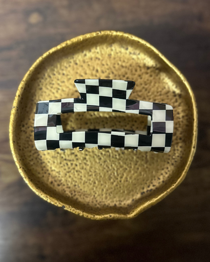 Checked Funky Frontier - Black & White