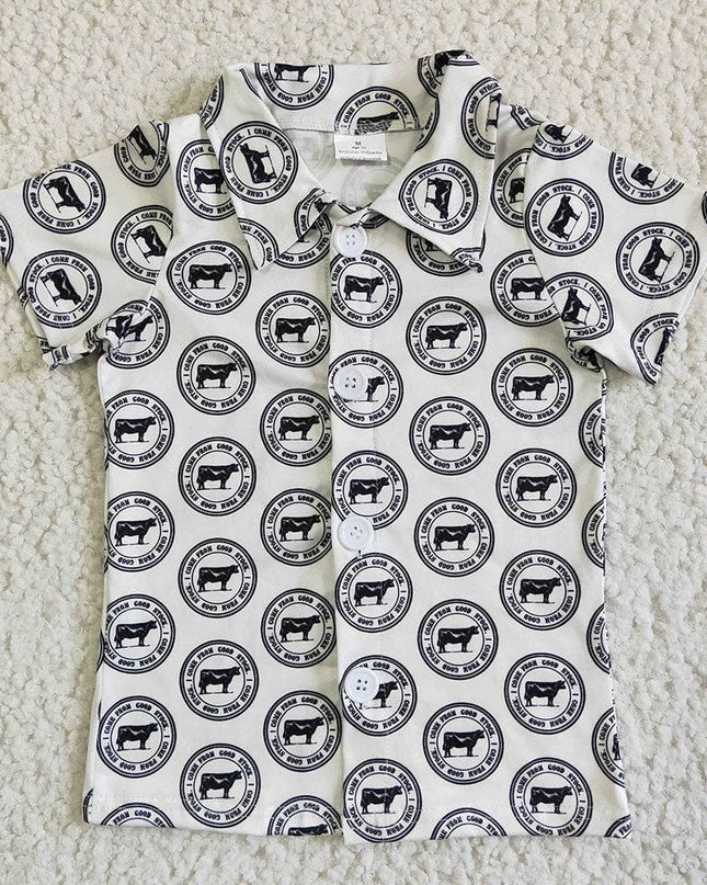 Baby Boys western button up shirts 7