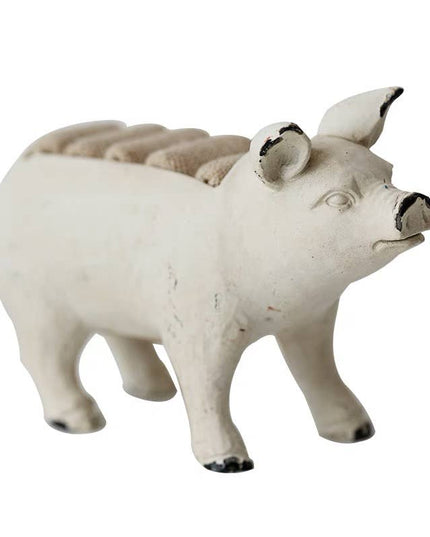 RESIN PIG JEWELRY HOLDER