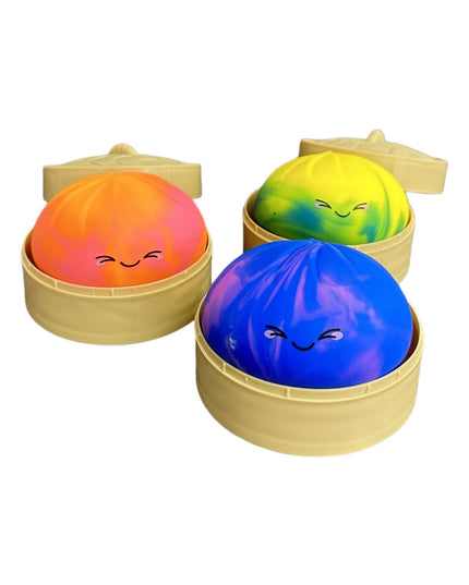 Colorful Mystery Dumpling Squishy Toy – Random color
