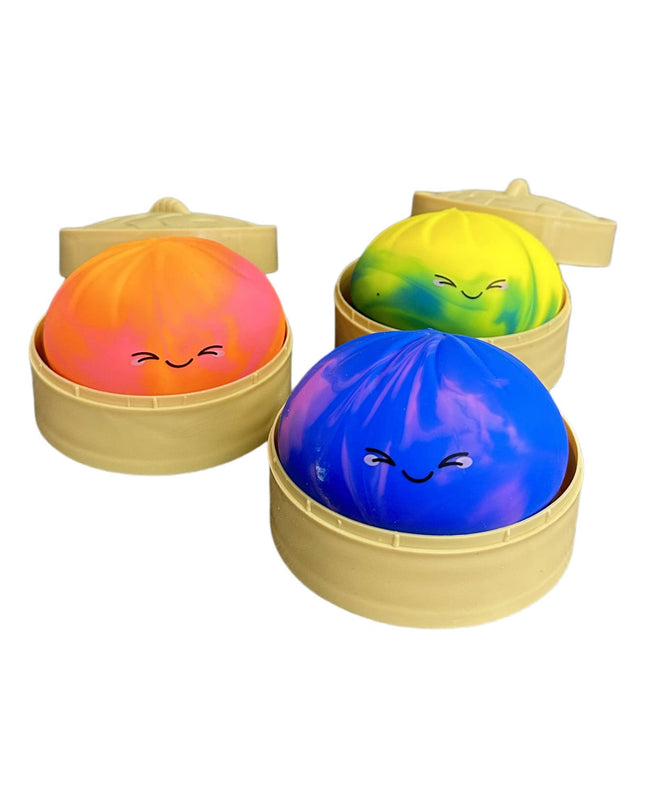 Colorful Mystery Dumpling Squishy Toy – Random color