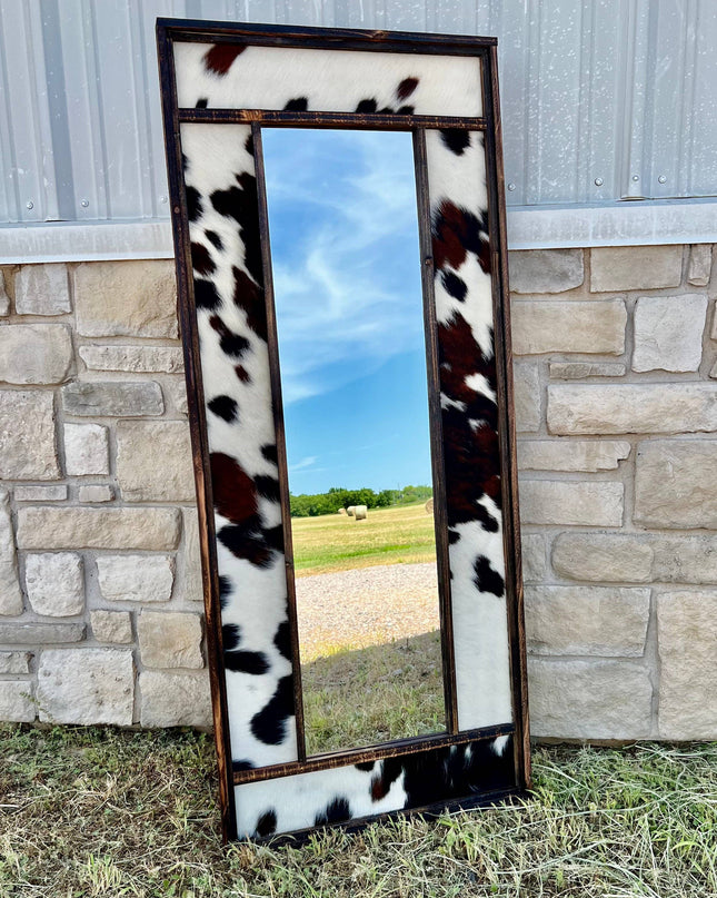 Cowhide Body Mirrors