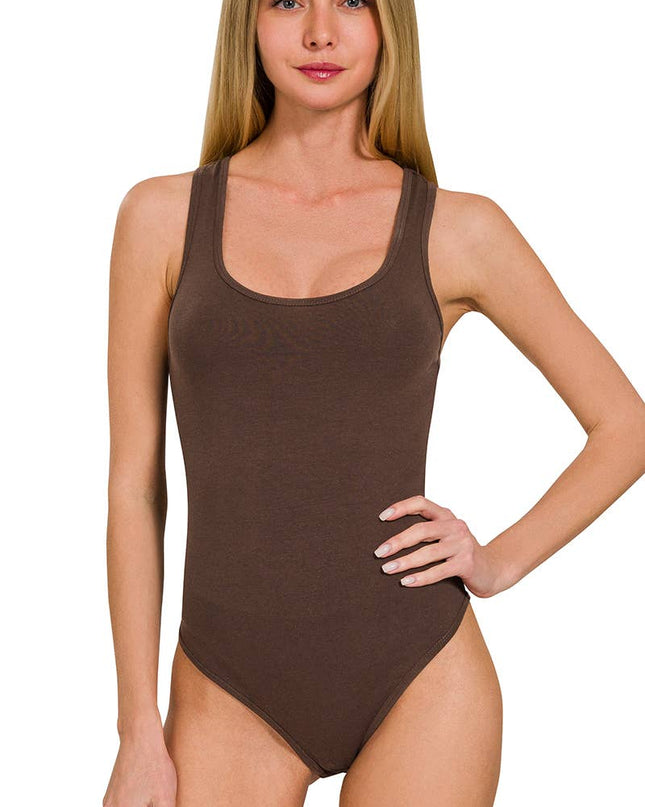Racerback Bodysuit w/ snap closure