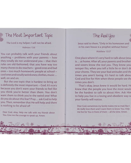 Kid Book Mini Devotions for Girls Softcover