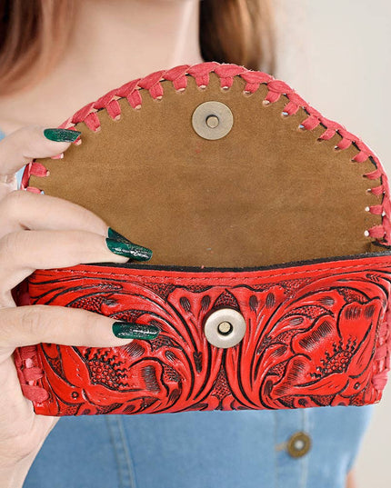 ADBG1203 Sunglass Case Genuine Western Leather Women Bag