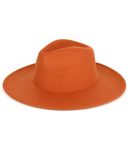 Solid Plain Panama Hat