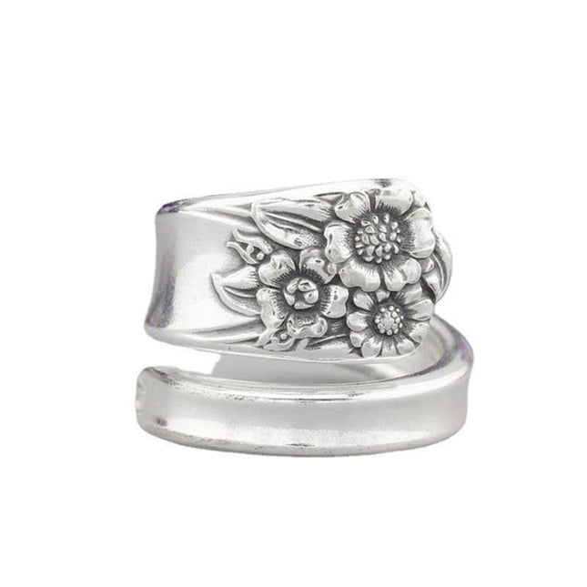 VINTAGE BOHO FLORAL STATEMENT RINGS | 40R129