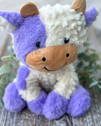 Daisy Cow "Purple" Stuffed Animal