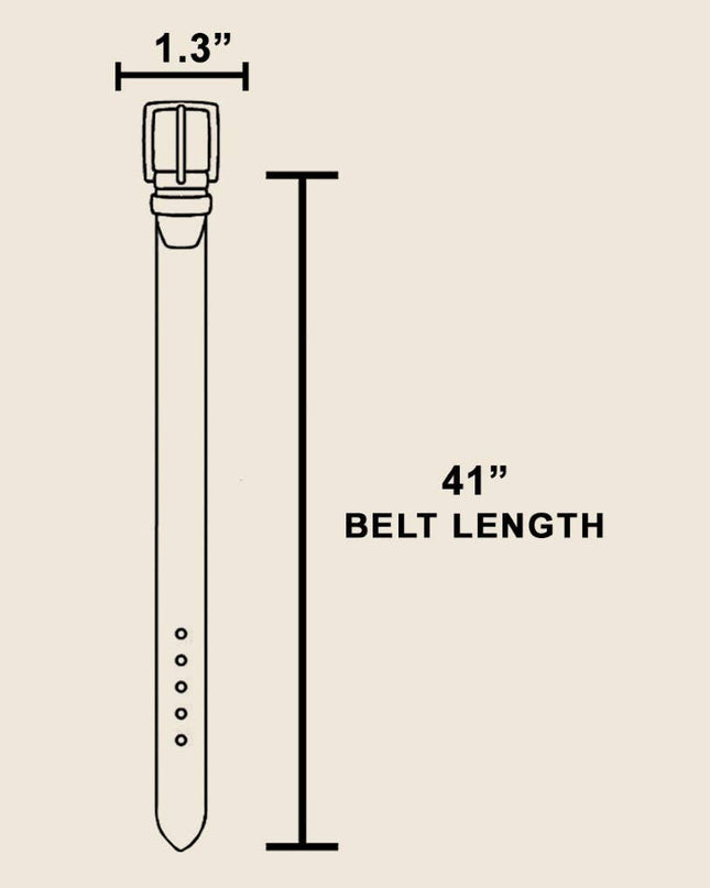 Western Concho Turquoise Stone Buckle Belt