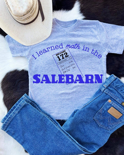 Learned math at the Salebarn boy 