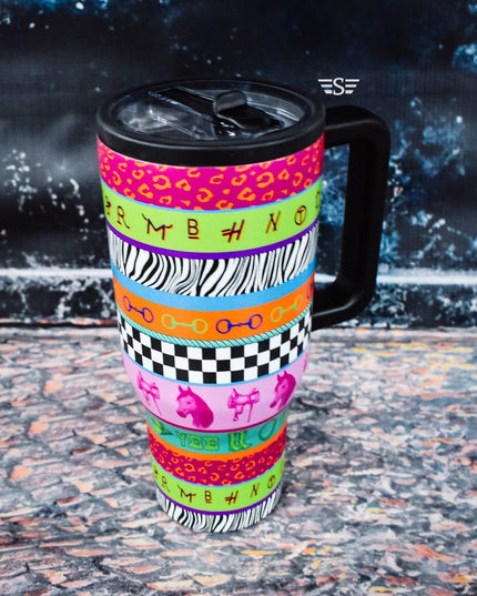 Neon Rodeo 32oz Flip WashEasy™ Lid Tumbler