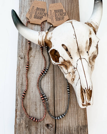 Western Style Navajo Pearl Necklace