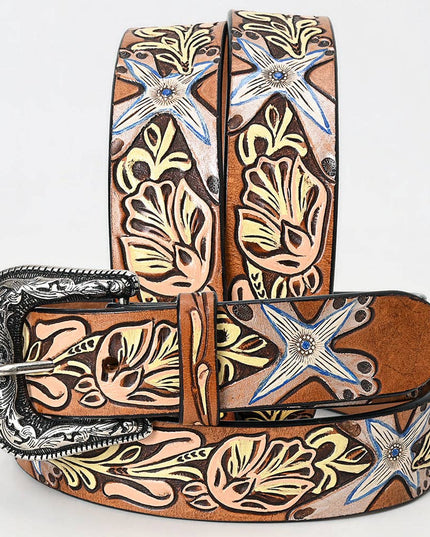 LC-ADBLF157 Genuine American Leather Belt Men and Women