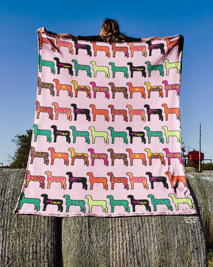 Stock Show Vibes Blanket